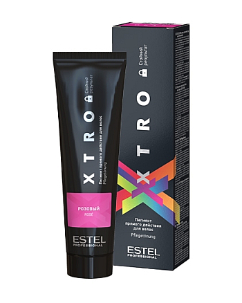 Estel Professional XTRO BLACK - Пигмент прямого действия для волос Розовый 100 мл - hairs-russia.ru